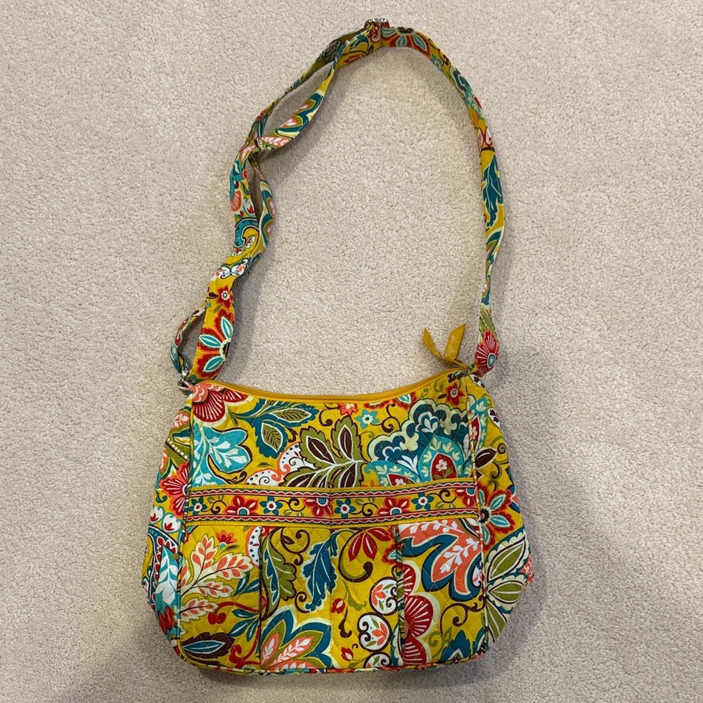 Vera Bradley Floral Multicolor Shoulder Bag